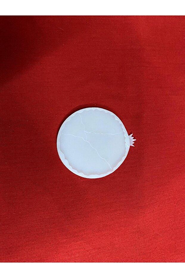 Epoxy Resin Silicone Mold Vessel Round Coaster 12,5X12,5Cm