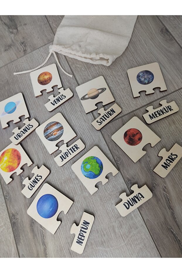 لغز الكواكب 18 قطعة - 2