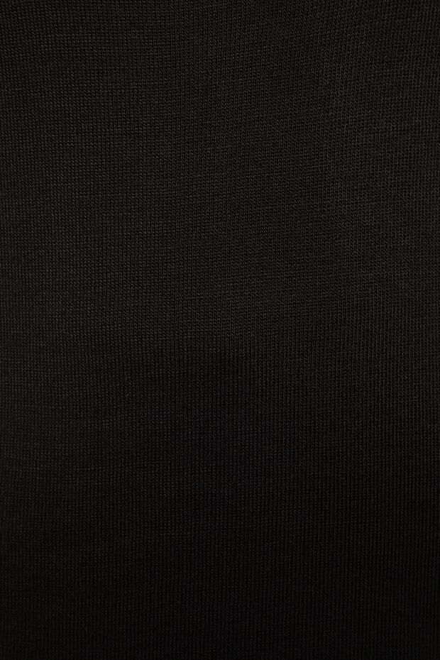 Siyah Cut Out Detaylı Triko Alt&Üst Takım TBBAW23CP00027 - 7