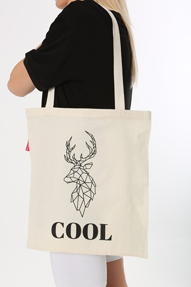 Cloth Bag Tote Bag Cool Deer Printed