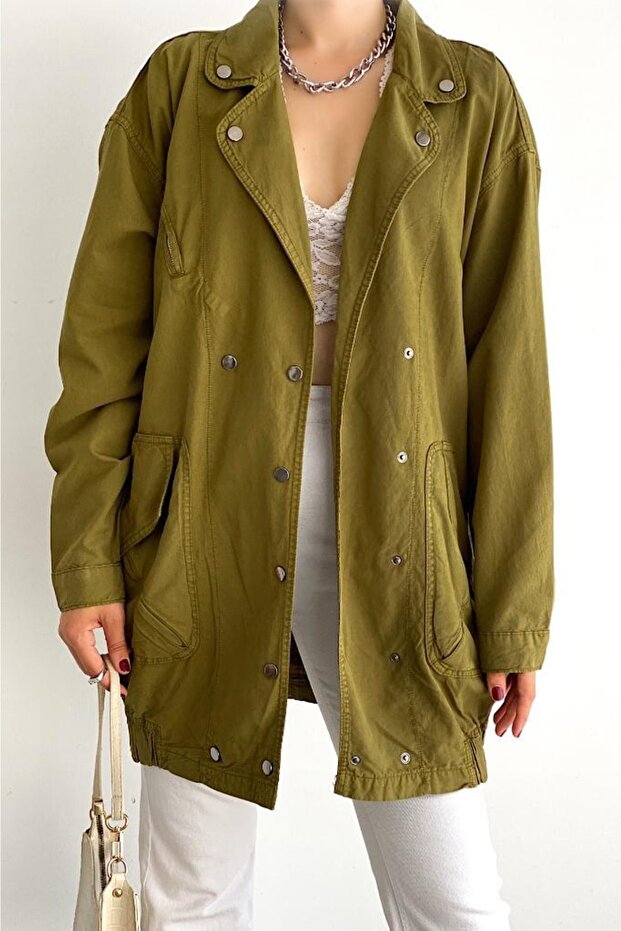 Kadın Oversize Ceket - 2