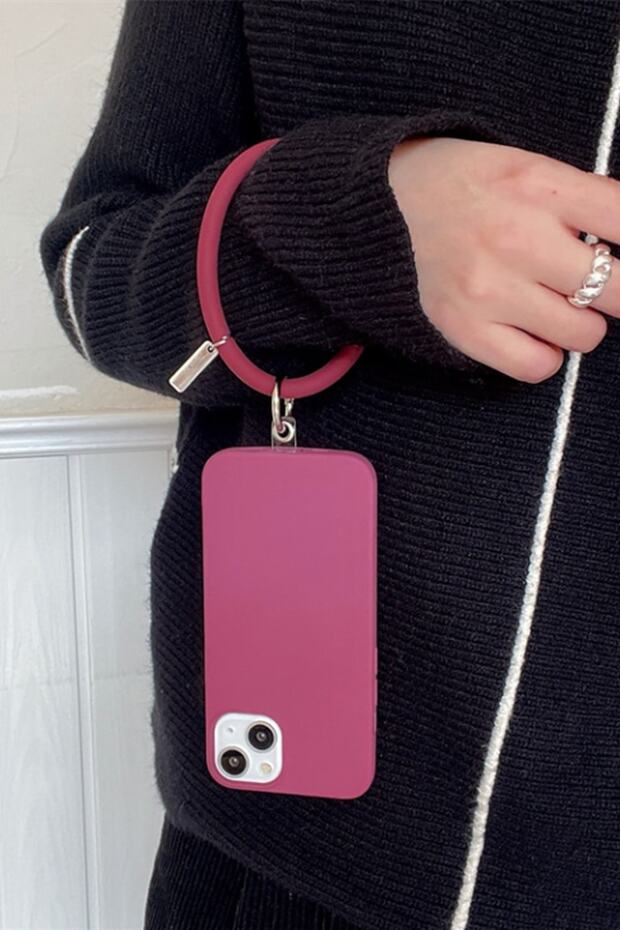 Universal Colorful Phone Holder Hand Strap Wristband Ornament Jewelry Splicable iPhone Galaxy