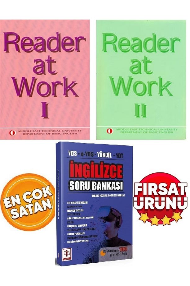 Reader At Work 1 Ve 2 &yds E-yds Yökdil Ydt Ingilizce Soru Bankası - 1