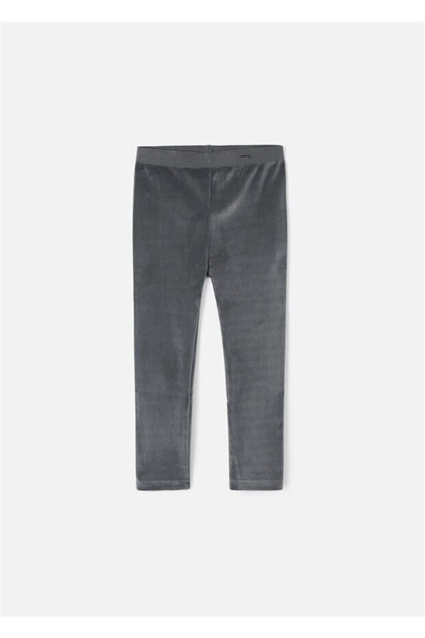 Girl's Velvet Tights Gray 712