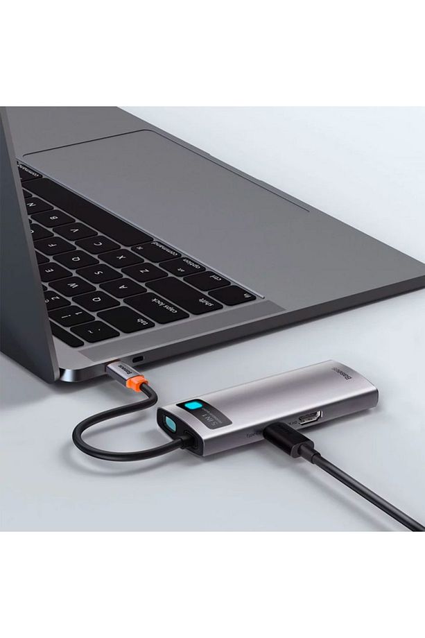 nslx Gleam 5in1 Multifonksiyonel Type-C HUB Adaptör Dock Station StorewNew 1037065 - 6