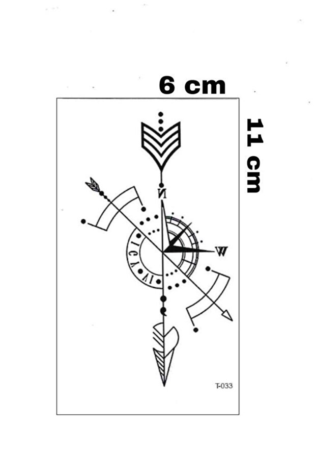 Pusula Geçici Dövme - 1