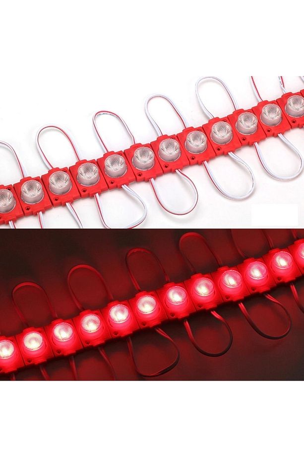 Mercek Led 1.5 Watt - 12 Volt – Direk Güçlü Işık - Kendinden Yapışkanlı - 10 Adet - 1