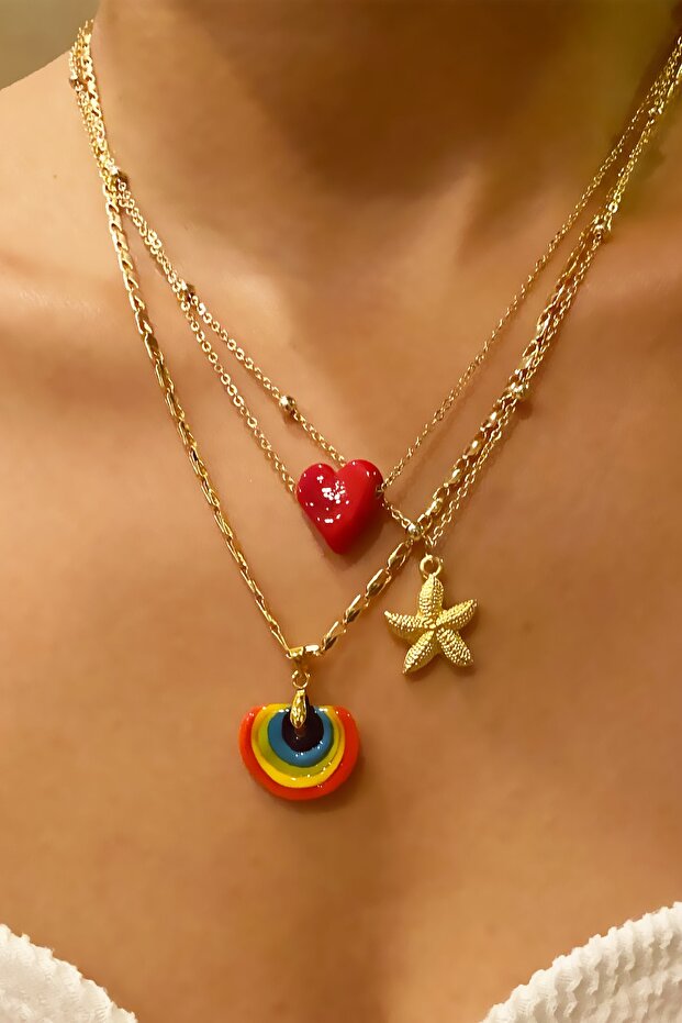 Üçlü Kolye Kombini - 3