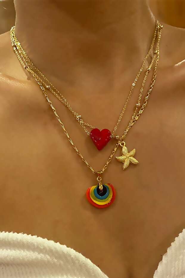 Üçlü Kolye Kombini - 4