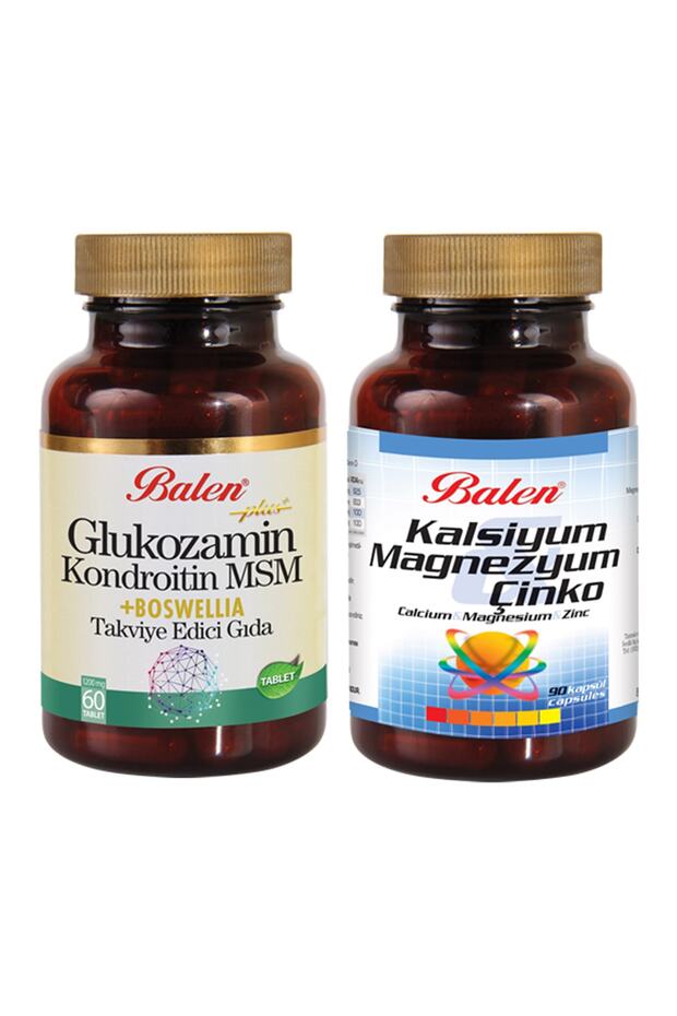 Bone And Joint Friendly Original Glucosamine Chondroitin Msm Boswellia + Calcium Magnesium Zinc