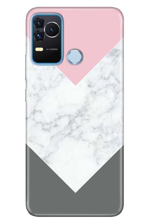 X400 Case Silicone Moderna Patterned White Gray Marble