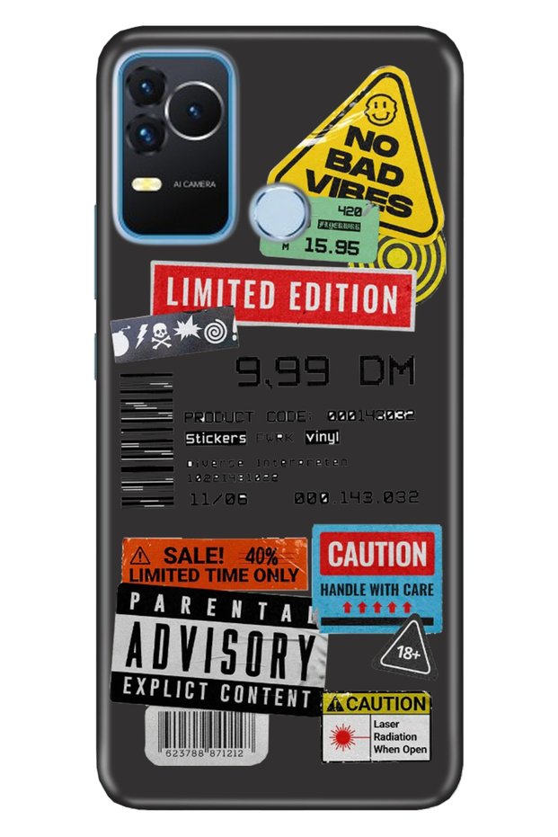 X400 Case Silicone Moderna Patterned Mix Sticker
