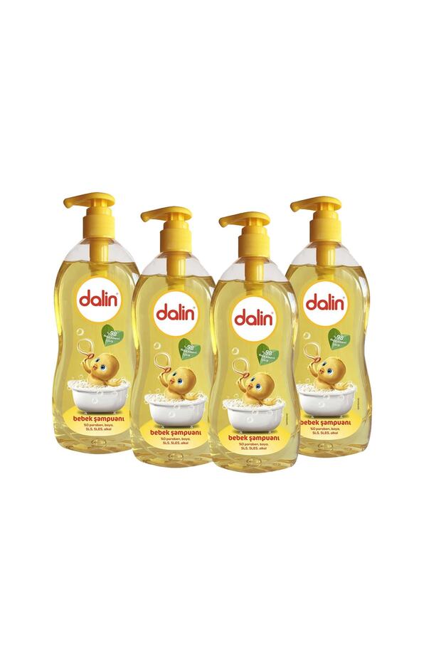 Shampoo 700 ml 98% Organic Content 4Xpack