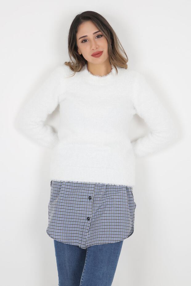 Desenli Gömlek-etek - 1