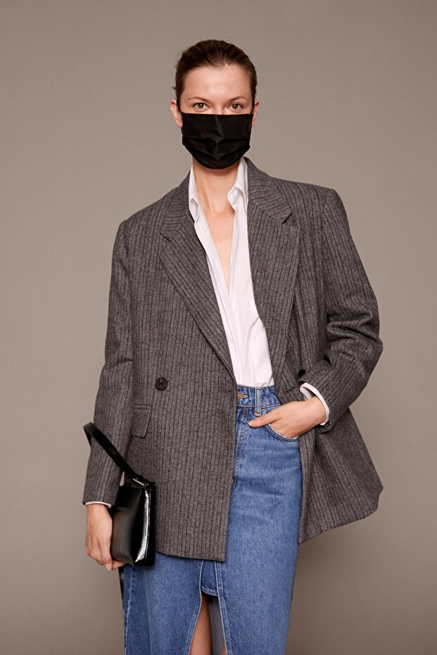 Women's Black Face Mask87071042