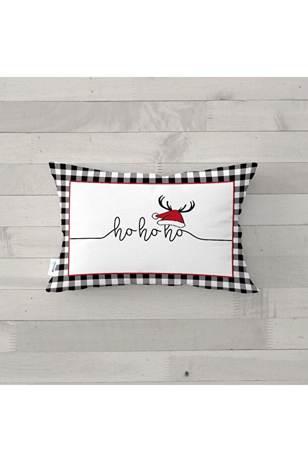 Rectangular Christmas Throw Pillow Cover - 1