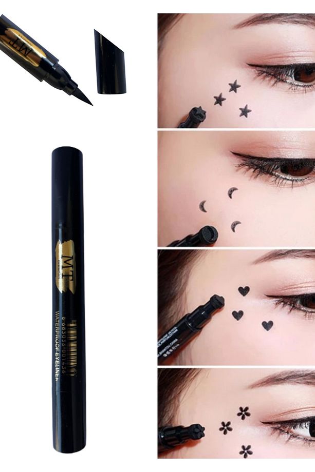 Çift Uçlu Ay Şeklinde Eyeliner - 1