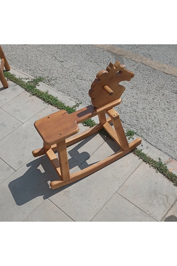 Sallanan Ahşap At - 3