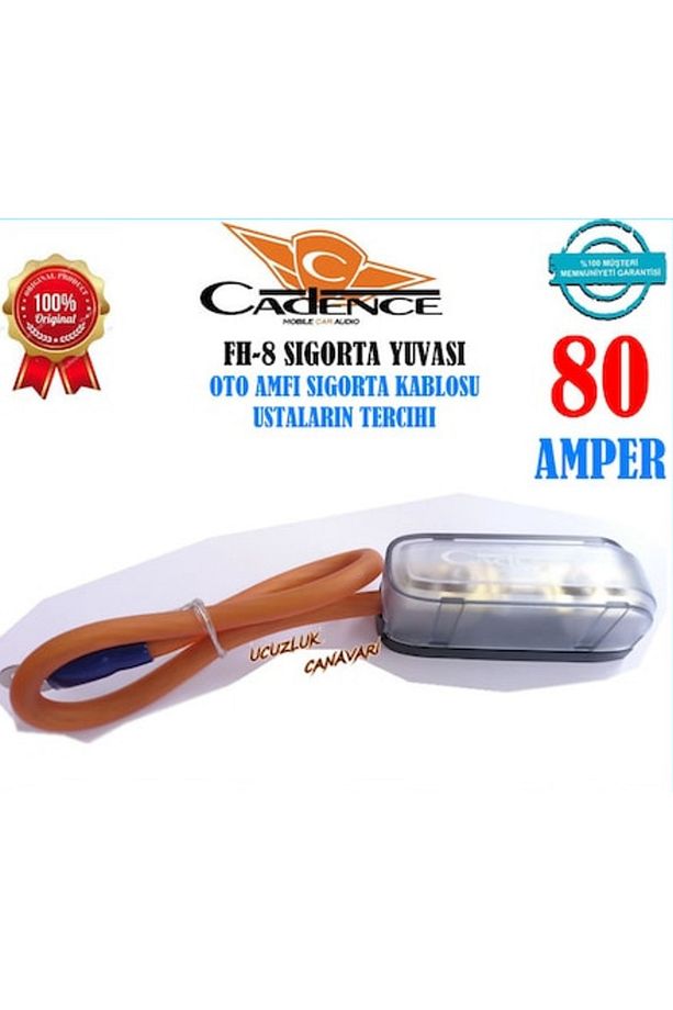Oto Amfi Sigorta Yuvası 80 Amper 1. Kalite - 1