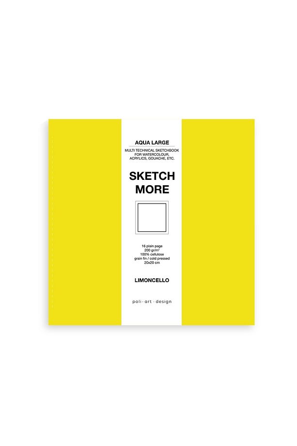 Kare 20x20 cm Eskiz Defteri Suluboya Ve Grafik İçin Watercolour Big Sketchbook - 1
