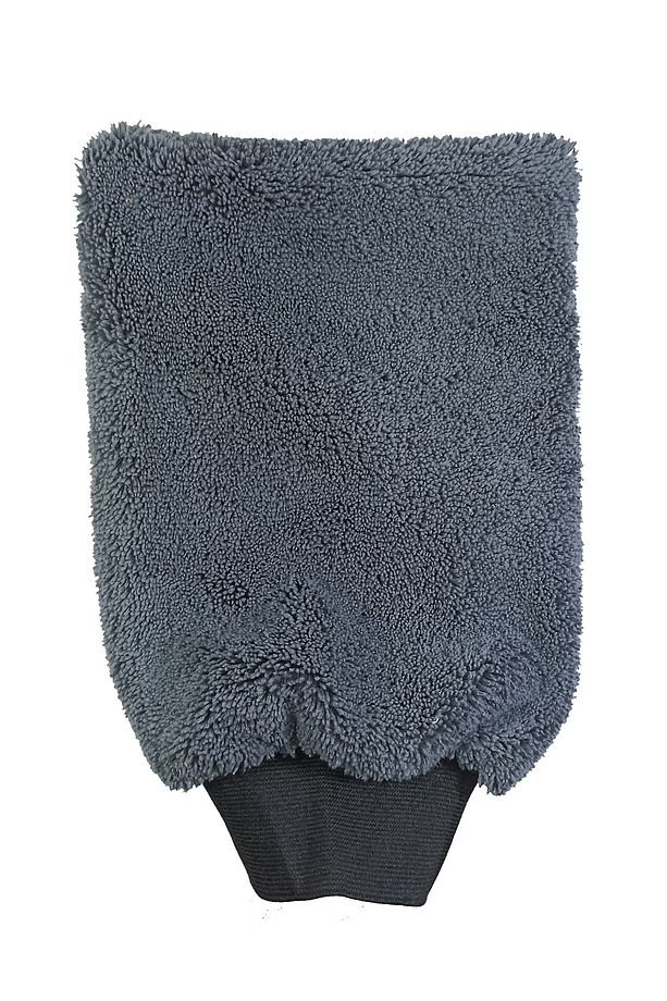 2 Adet Mikrofiber Oto & Ev Yıkama Temizleme Ve Cila Eldiveni-gri - 3