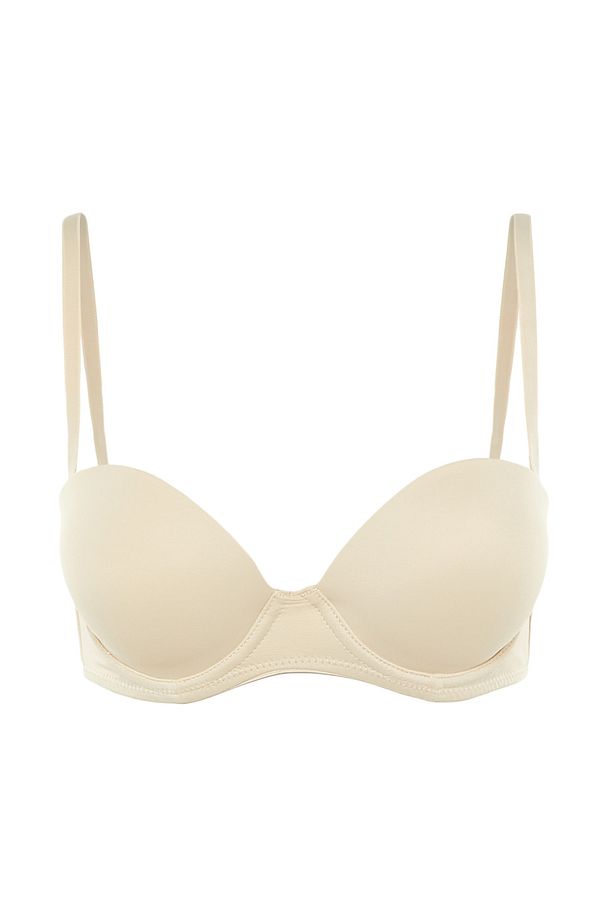 Ten İp Askılı Ekstra Dolgulu/Push-Up Tshirt Bra Örme Sütyen THMAW21SU0058 - 7