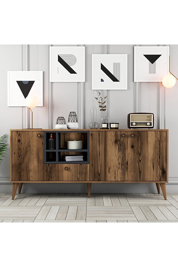 Napoli Konsol - Ceviz - 1