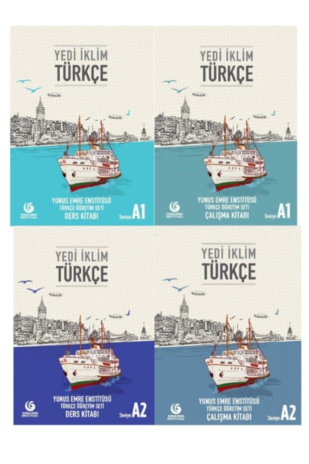Yedi Iklim Turkish Teaching A1-a2 Turkish Set (2 Books)