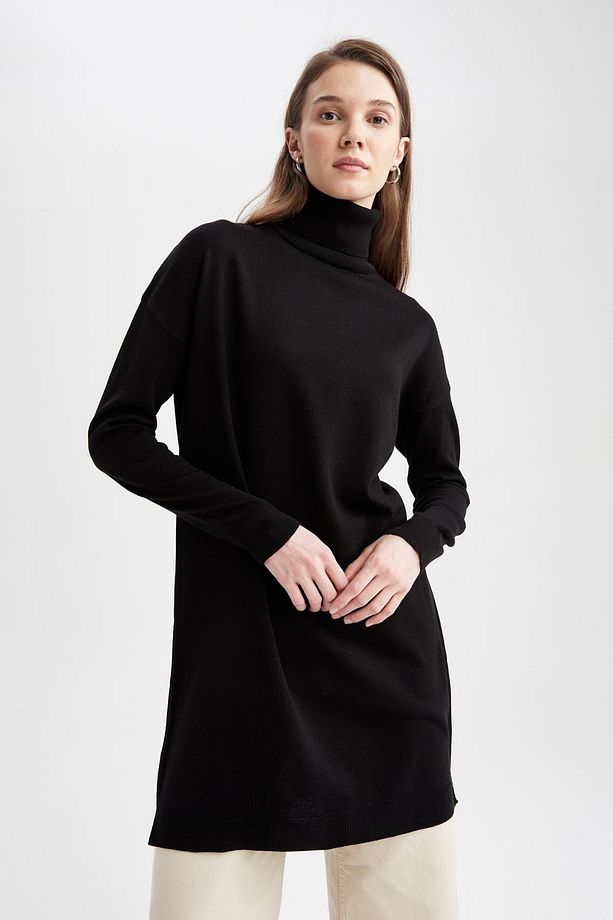 Regular Fit Balıkçı Yaka Tunik - 3