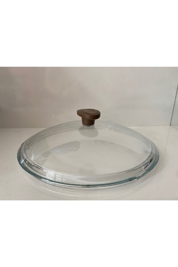 Midas 24 Cm Cam Kapak/ Koyu Renk - 1