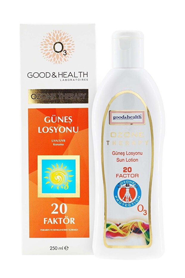 لوشن الوقاية من الشمس Good & Health Ozone Therapy 20 Factor 250 مل