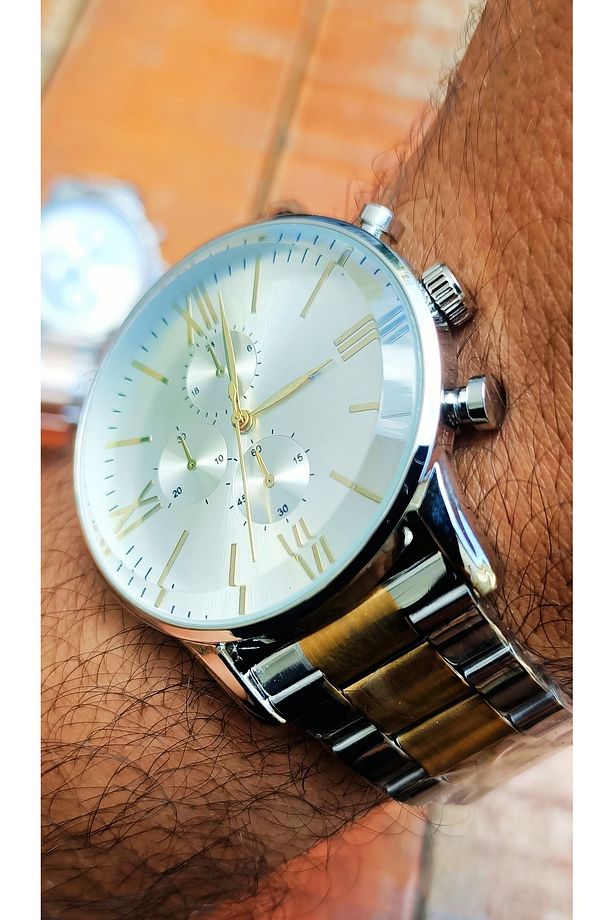Çelik Unisex Kol Saati Analog Kol Saatleri - 3