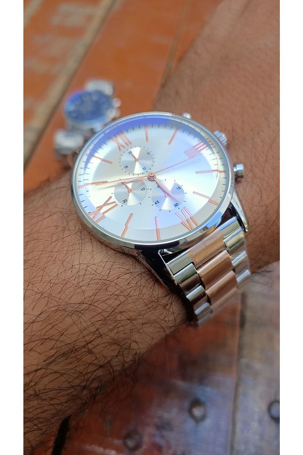 Çelik Unisex Kol Saati Analog Kol Saatleri - 3