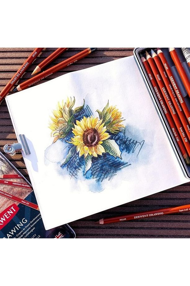 Kare 20x20 cm Eskiz Defteri Suluboya Ve Grafik İçin Watercolour Big Sketchbook - 2