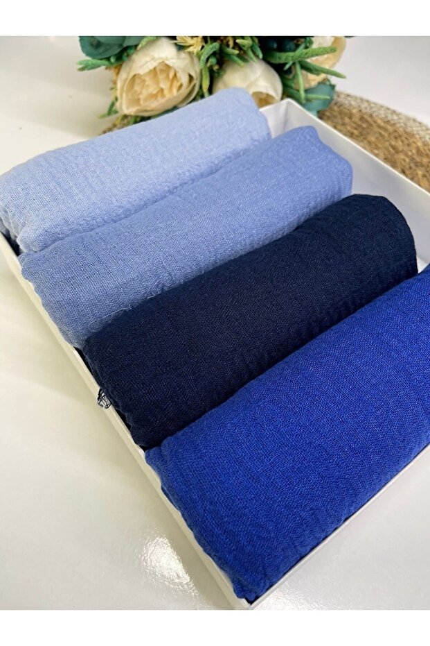 4 Lü Bürümcük Şal - 1