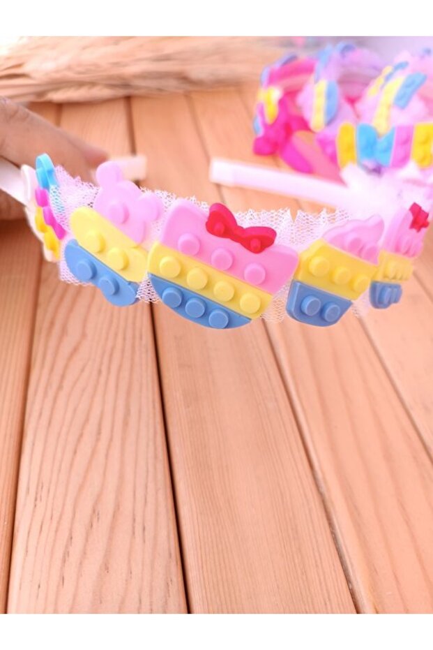 Tulle Scalloped Popit Crown