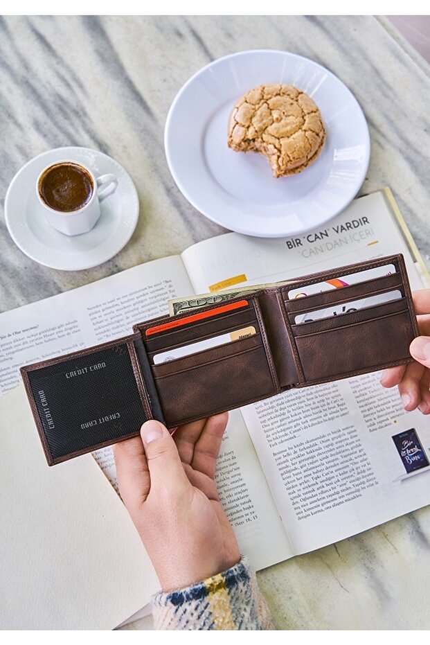Roxy Hakiki Deri Erkek Cüzdanı