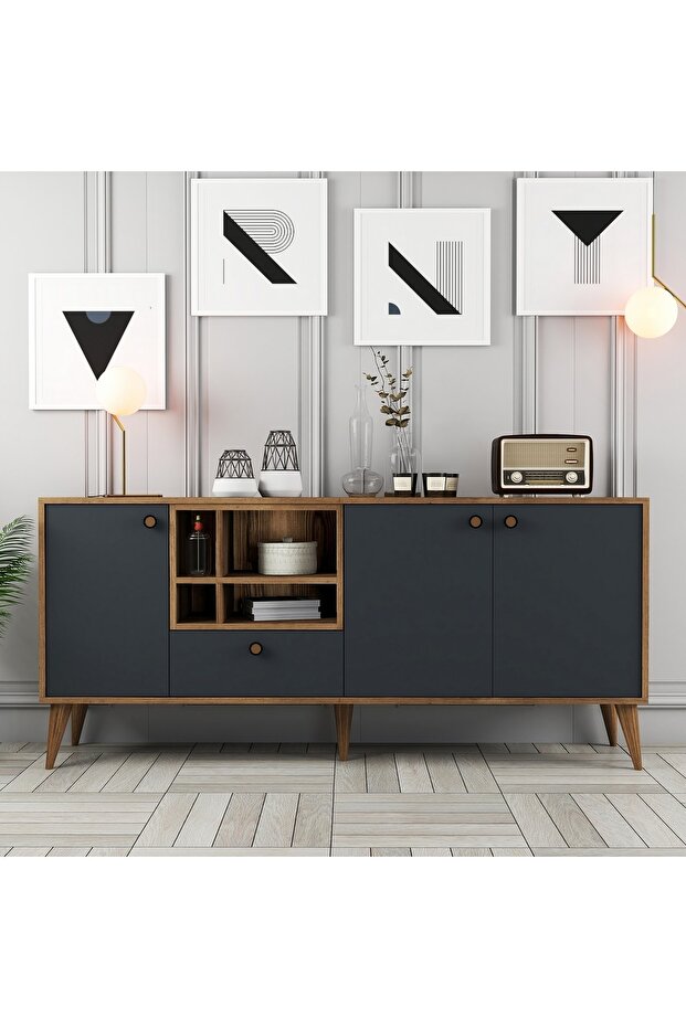 Napoli Konsol - Antrasit - 1