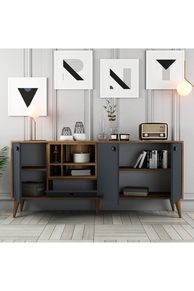 Napoli Konsol - Antrasit - 2