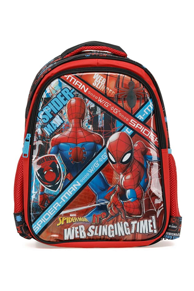 حقيبة ظهر للأولاد باللون الأحمر من Otto.41299 2pr - 1