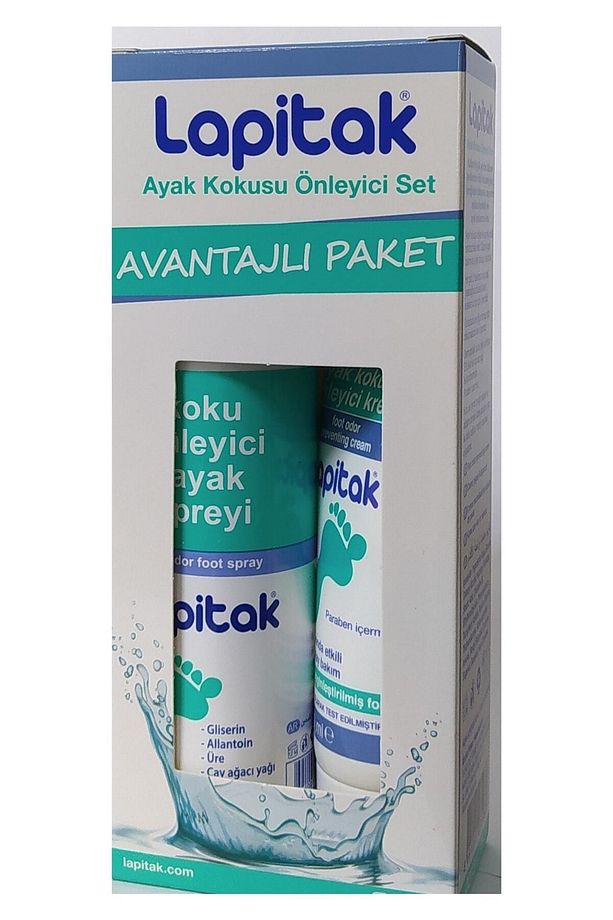 Ayak Kokusu Önleyici 2'li Set / Ayak Koku Önleyici Krem 60 Ml & Sprey 125 Ml / - 1