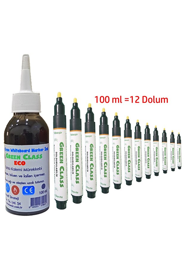 Eko Kırmızı Mürekkep 100 ml - 2