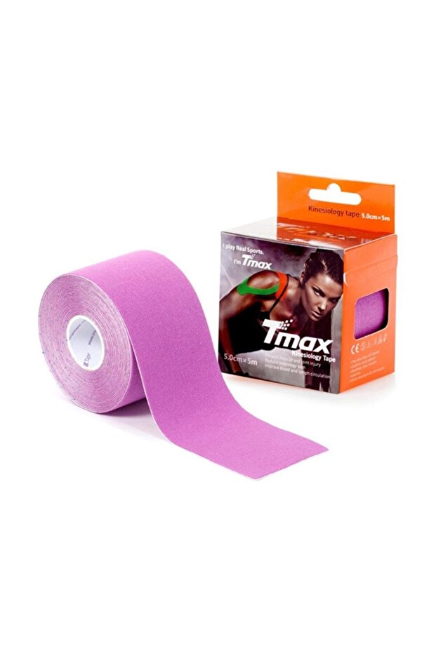 Tape Kinesio Pain Patch Purple 5 Meters X 5 cm