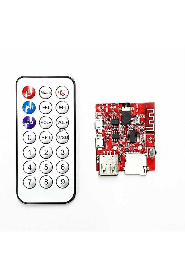 Bluetooth Mp3 Modülü (sd Kart Girişi, Usb 2.0, Uzaktan Kumanda) - 1