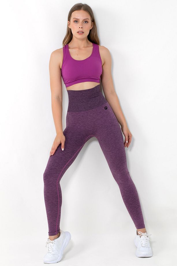 Miofit Flex Yüksek Bel Toparlayıcı Ve Şekillendirici Seamless Spor Tayt - 8
