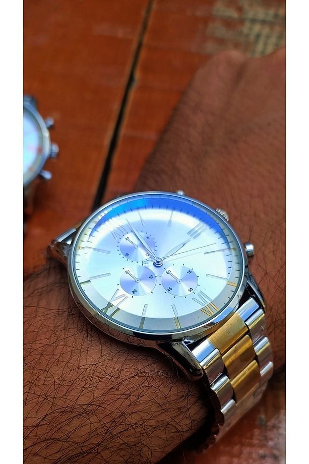 Çelik Unisex Kol Saati Analog Kol Saatleri - 4