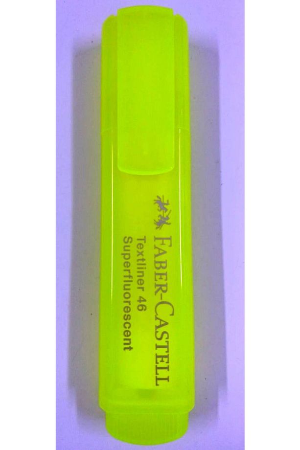 Fosforlu Kalem-faber-castell 3 Adet Şeffaf Gövde Foforlu Kalem. - 2