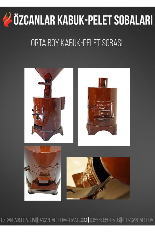 Orta Boy Pelet Sobası - 2