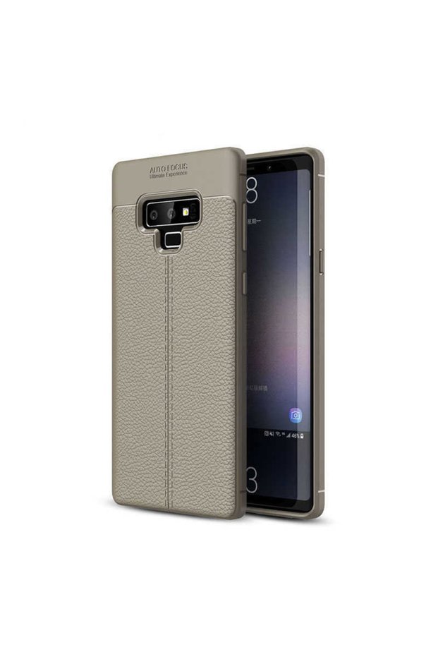 Samsung Galaxy Note 9 Case Silicone Leather Look Protected Niss Cover