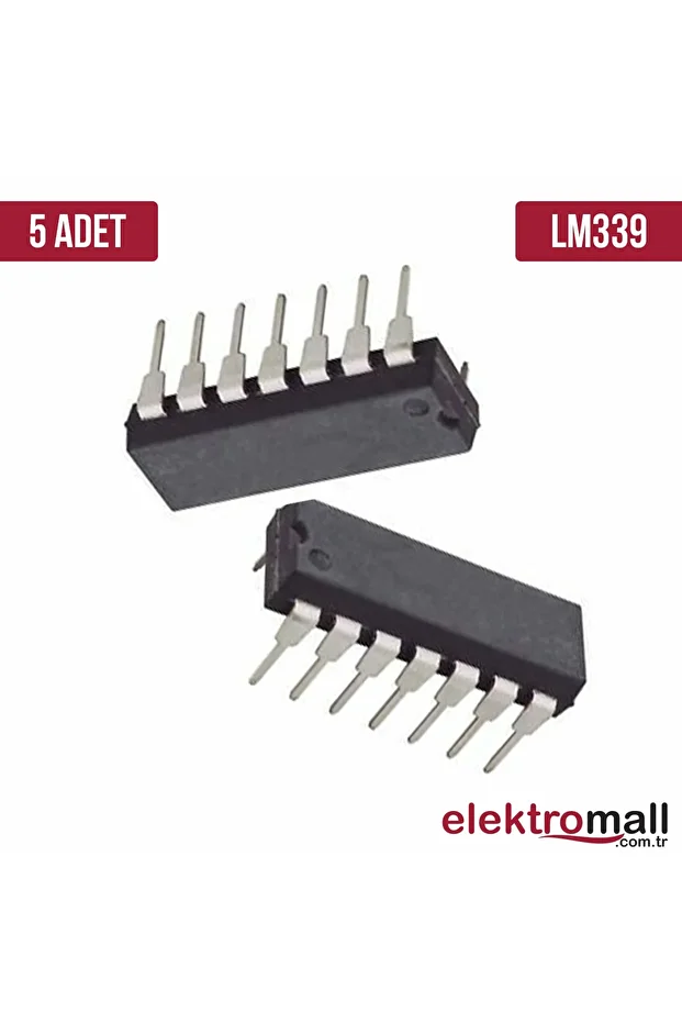 Lm339n Dıp-14 Entegre - 5 Adet - 1